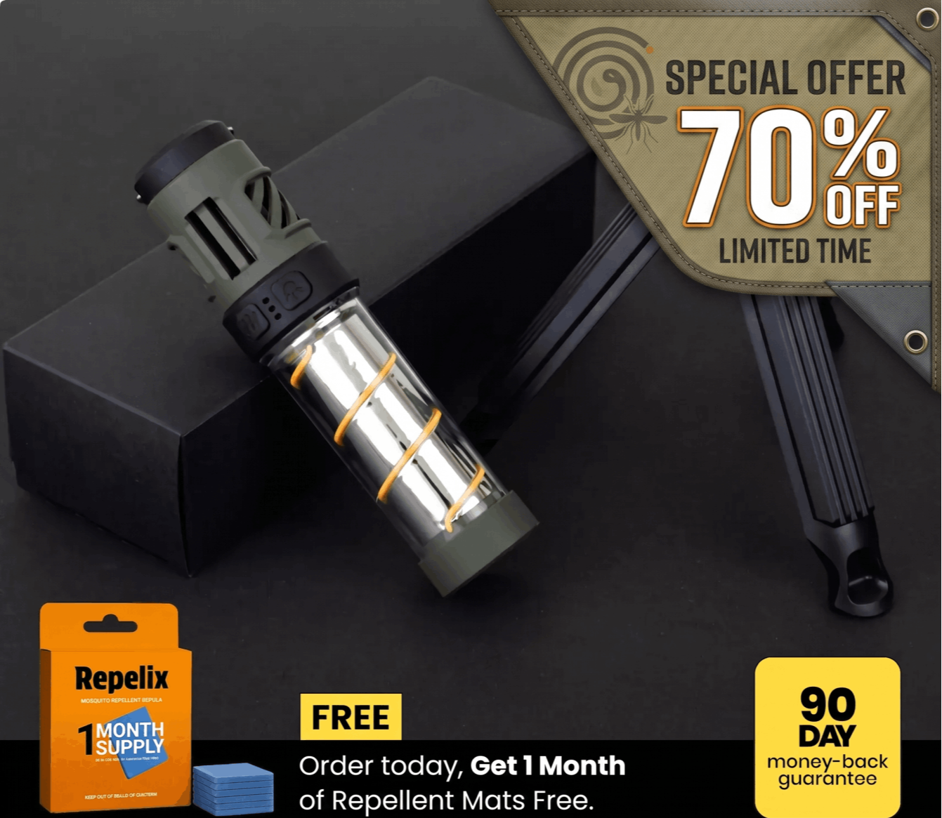 Repelix Special Massive Discount Offer of 70%
